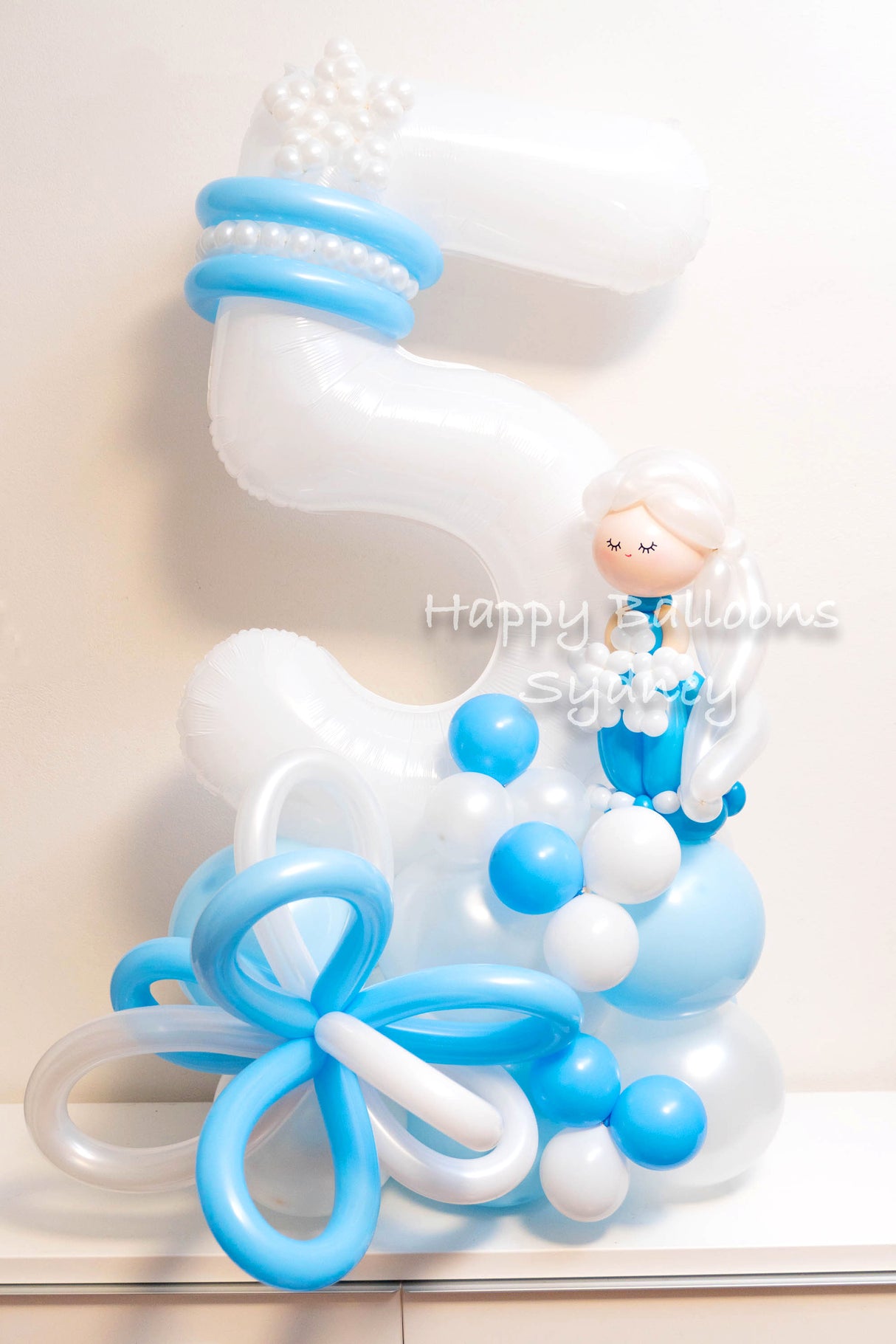 SKU-301012 Birthday Number Balloon Set Elsa