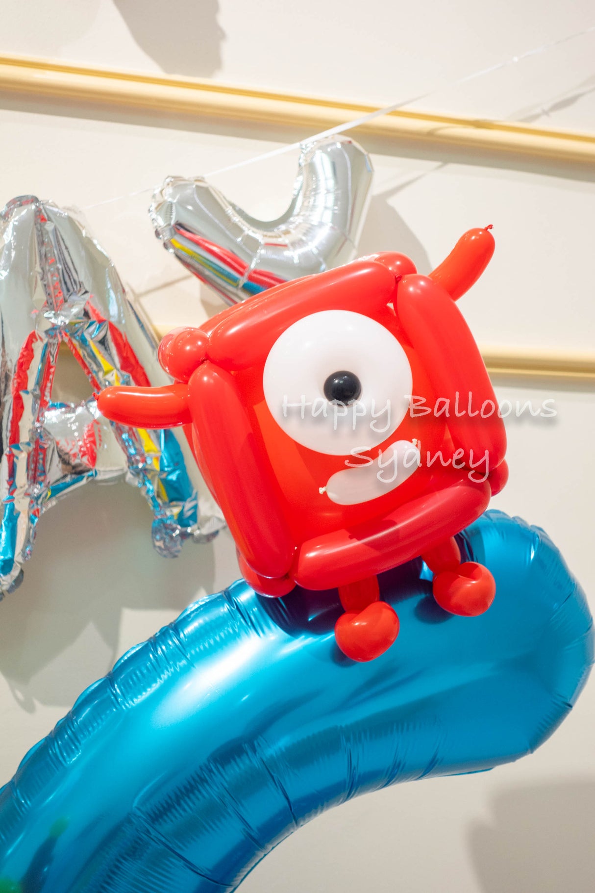 SKU-301015 Birthday Number Balloon Set Number Block