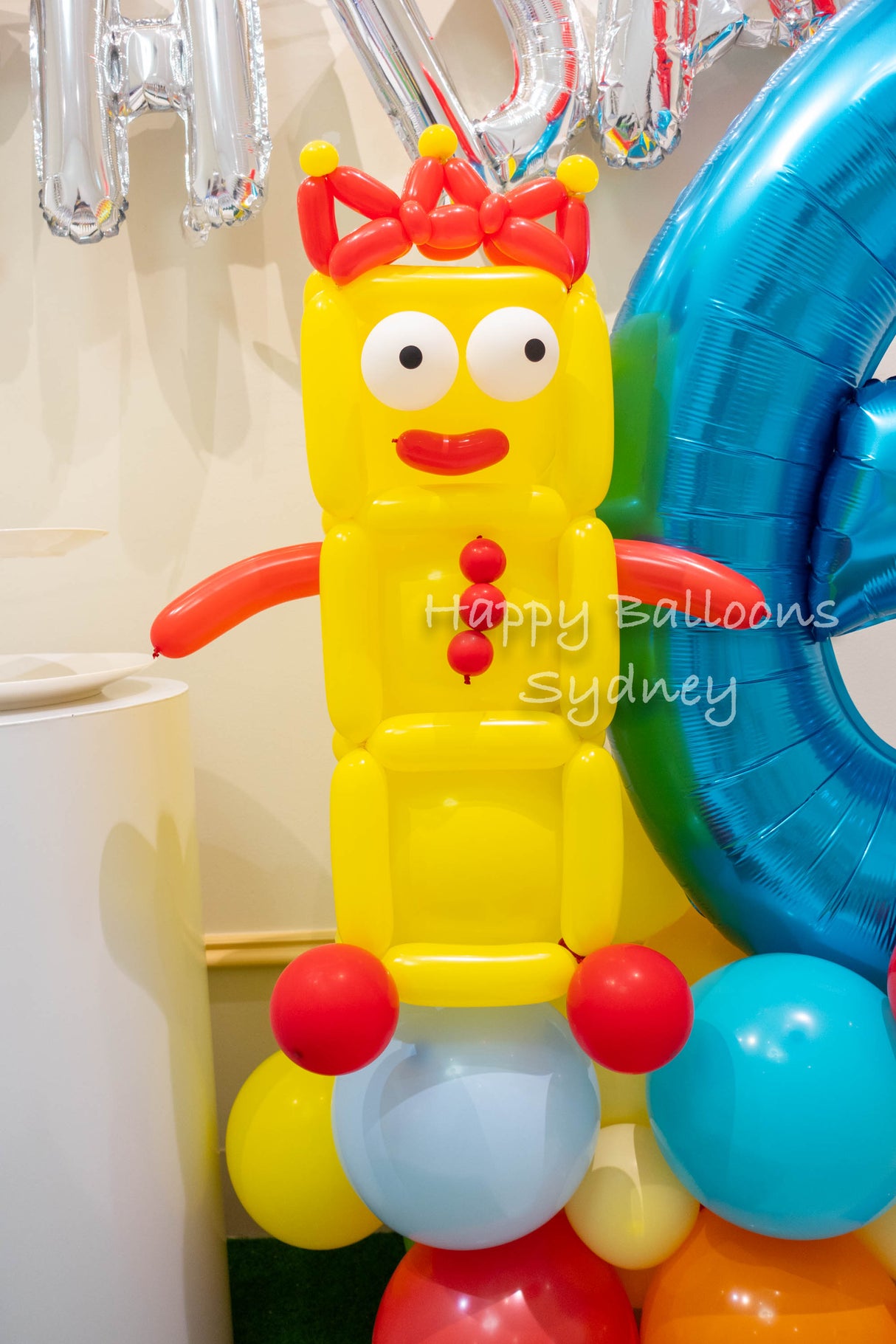 SKU-301015 Birthday Number Balloon Set Number Block