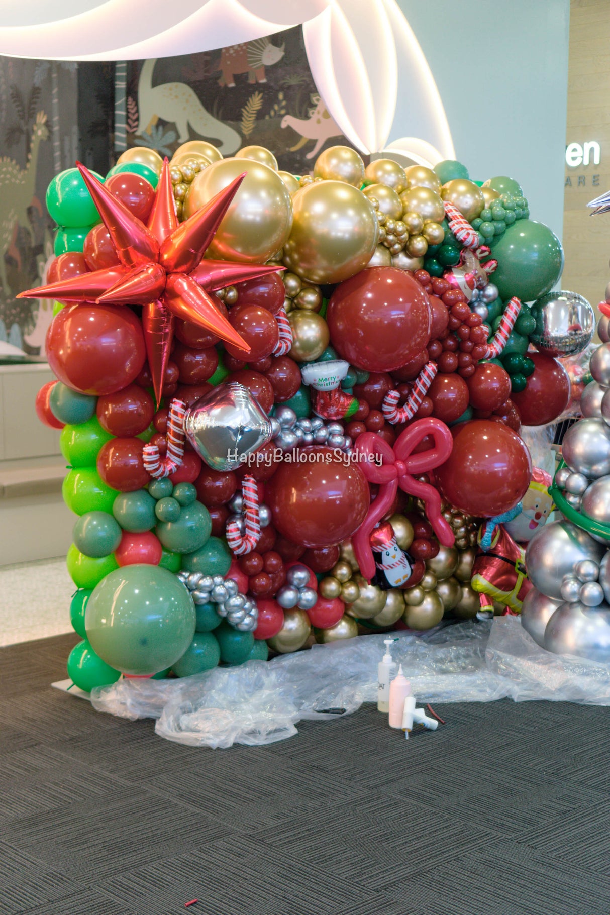 SKU-501002 Balloons Wall Decoration Christmas