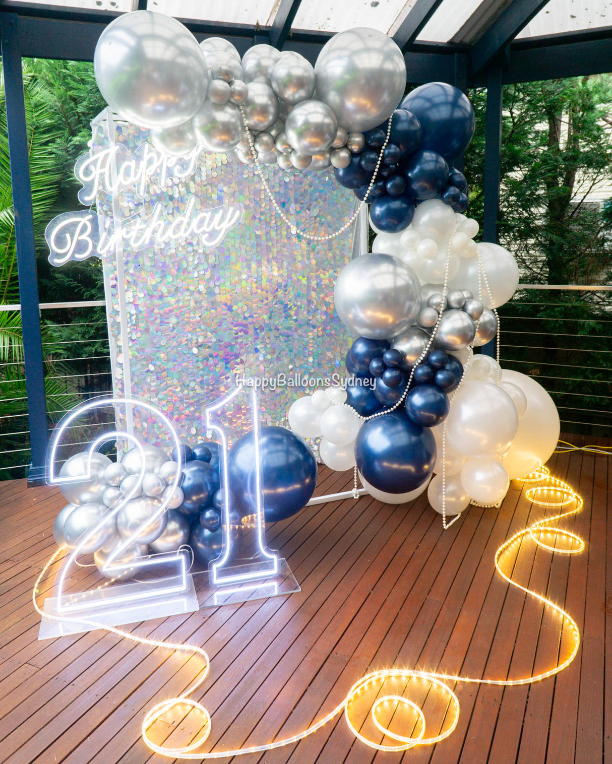 SKU-401005 21st Birthday Party decoration Garland