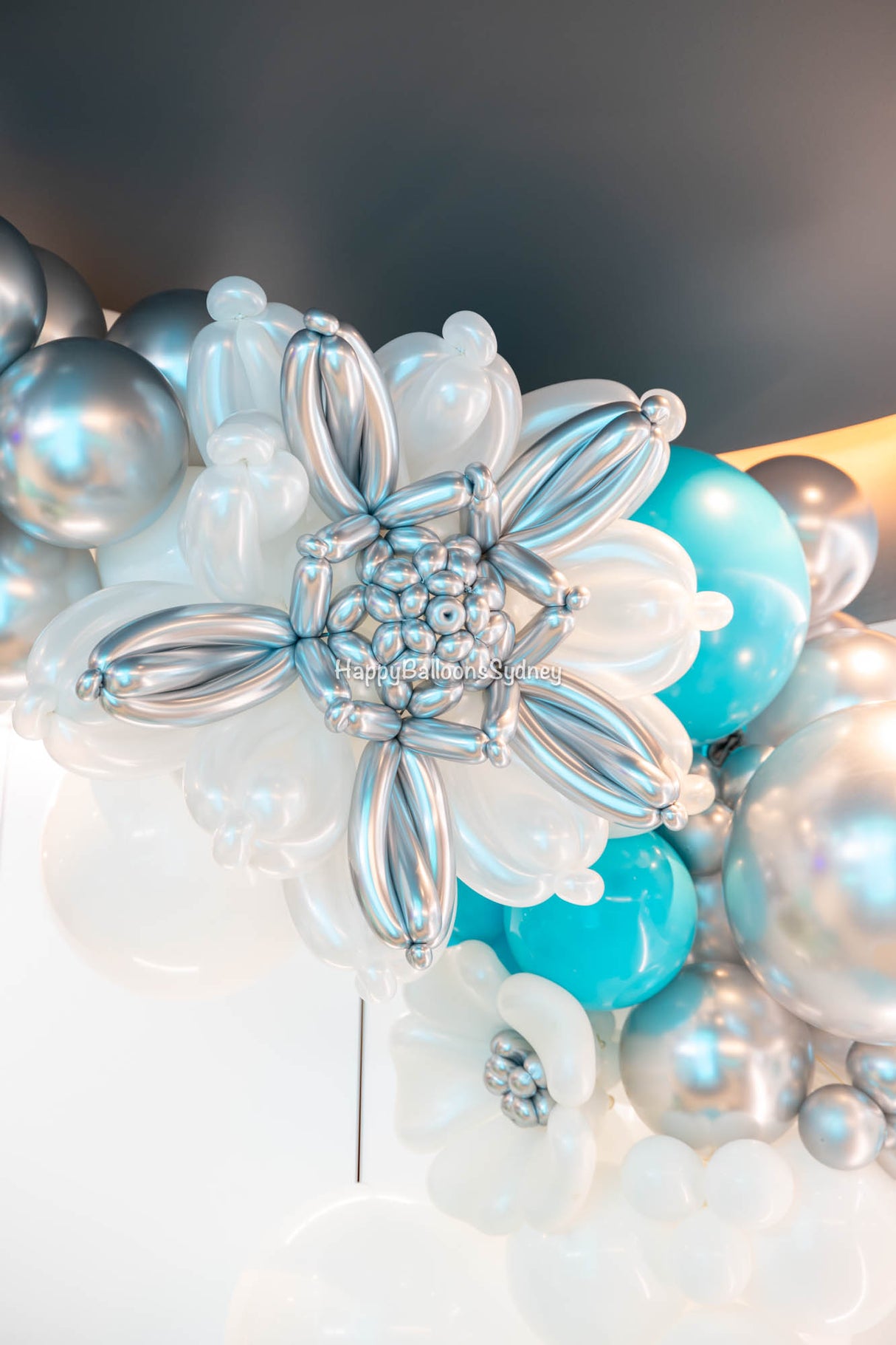 SKU-403004 Balloon Garland and columns package for Business Event