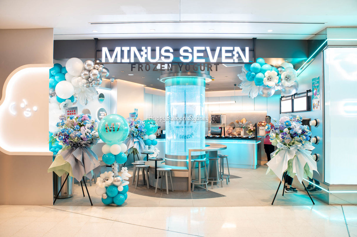 SKU-403004 Balloon Garland and columns package for Business Event