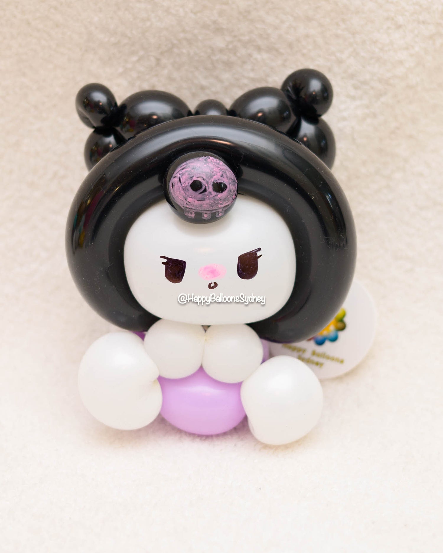 SKU-201034 Twisted Balloon Character Figurine Kuromi