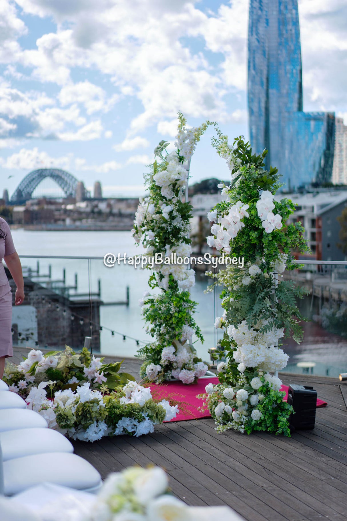 SKU-402002 Wedding Arches Flowers Decorations