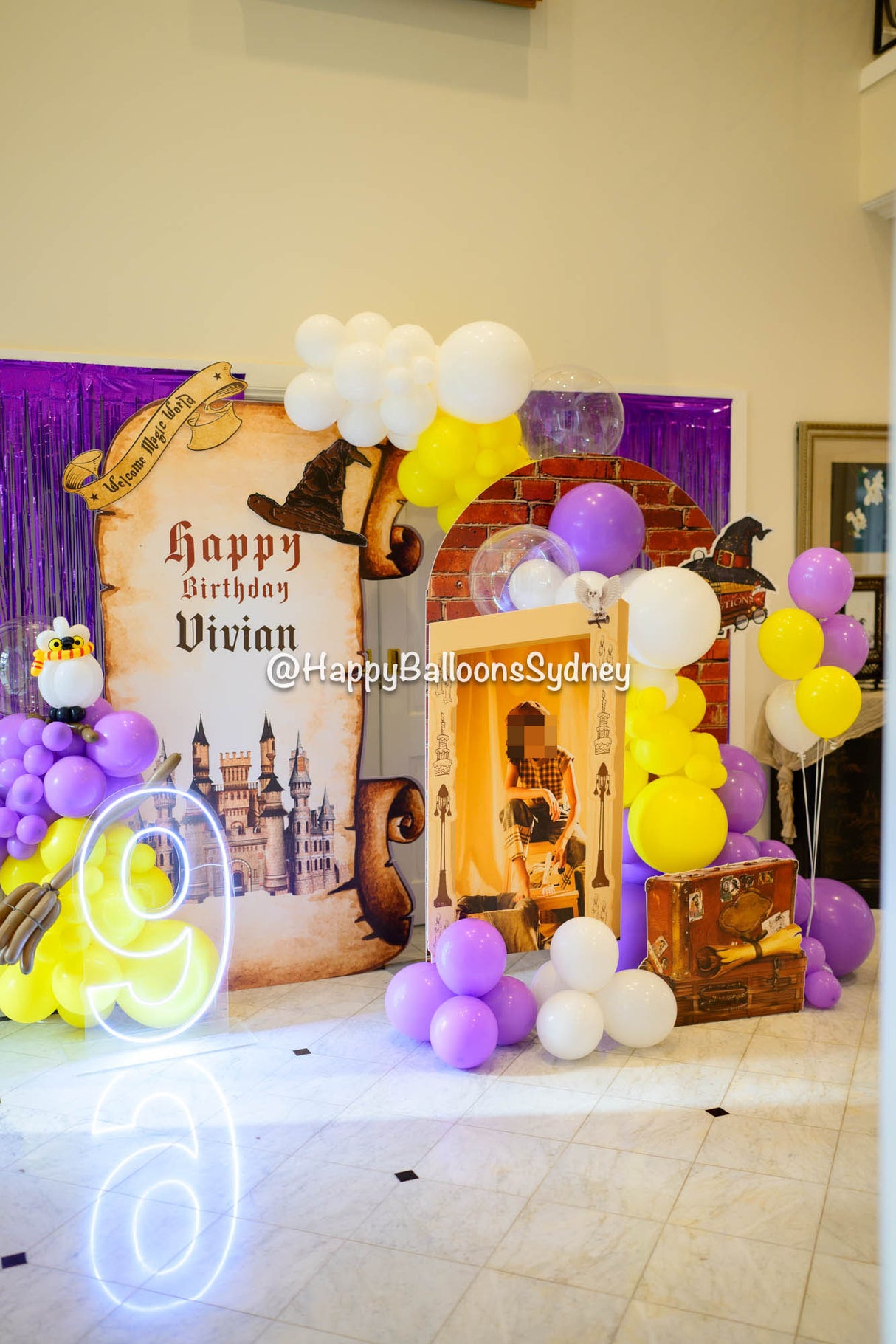 SKU-401010 Harry Potter Birthday Party decoration Garland