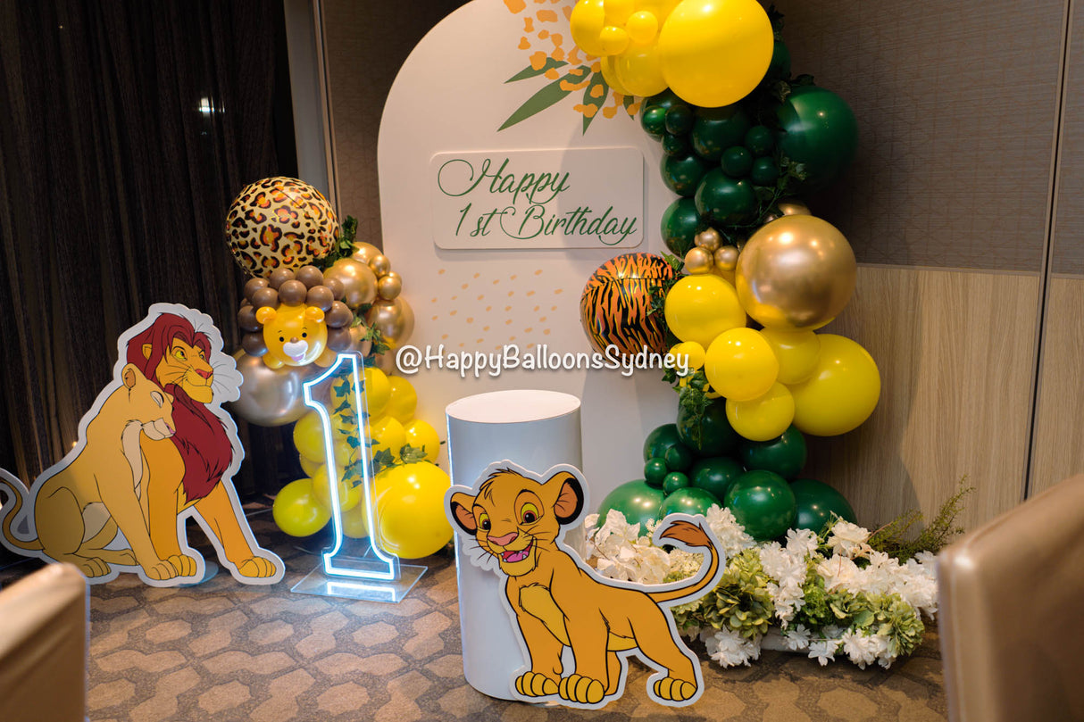 SKU-401002 Lion King Birthday Party decoration Garland