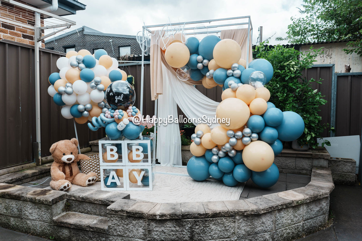 SKU-401009 Gender Reveal Party decoration Garland