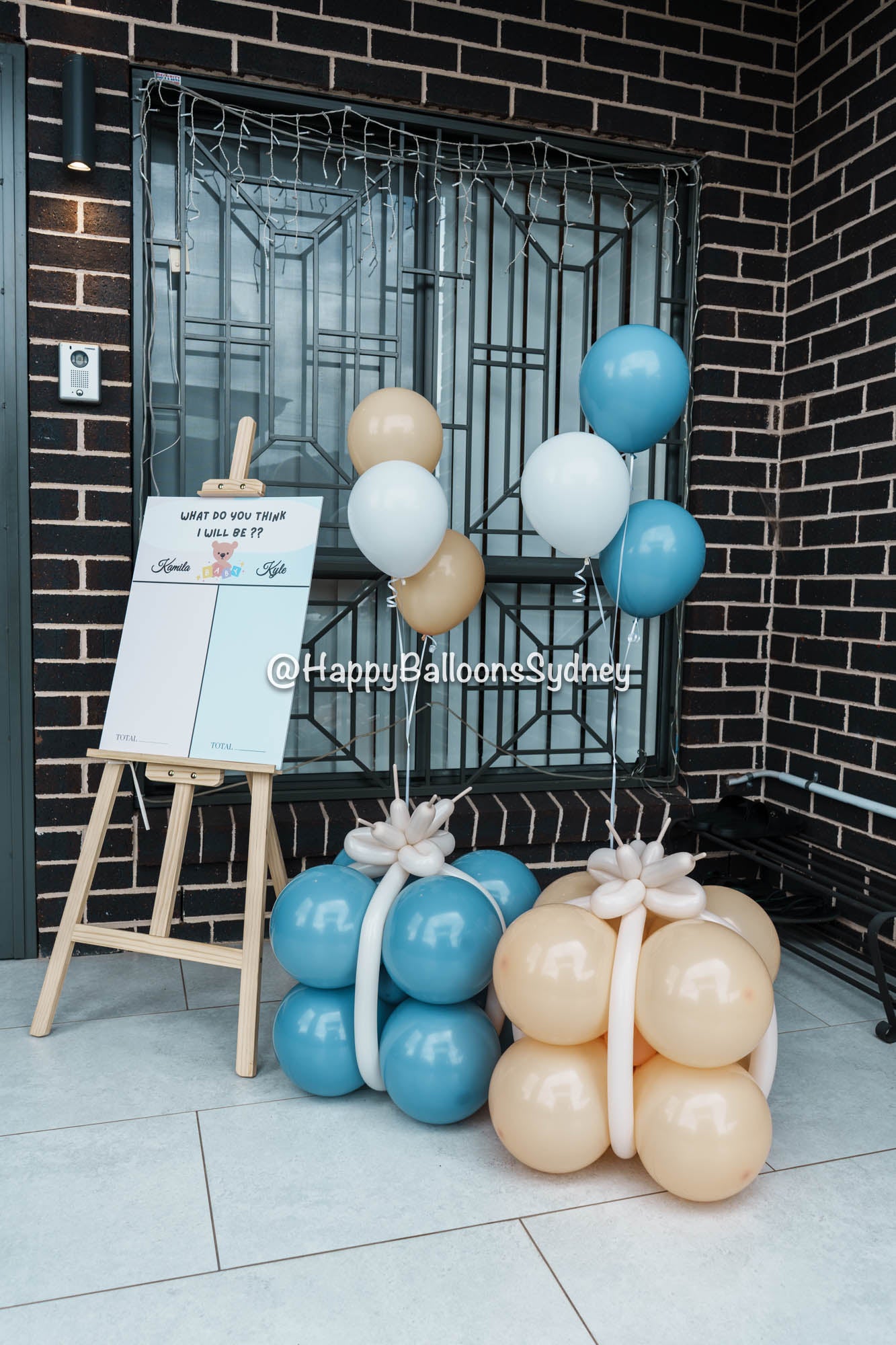 SKU-401009 Gender Reveal Party decoration Garland