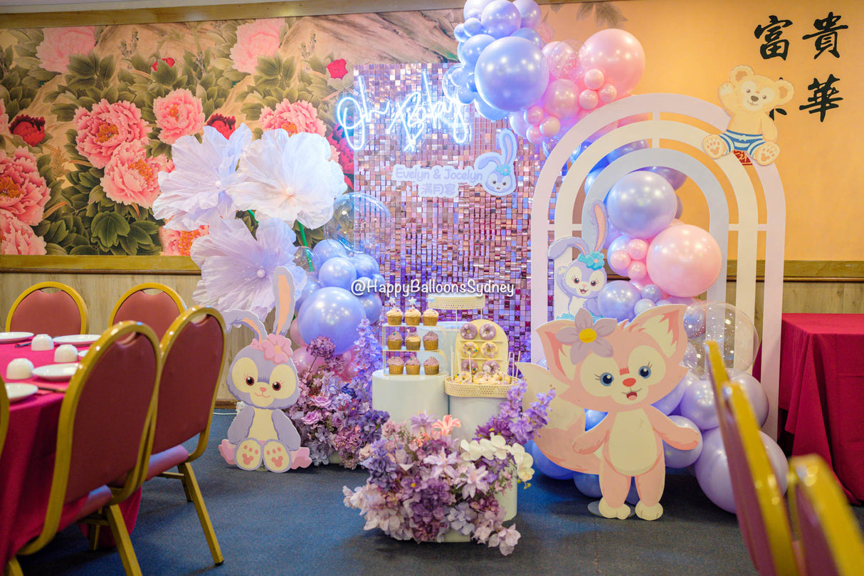 SKU-401008 LinaBell and StellaLau Birthday Party decoration Garland