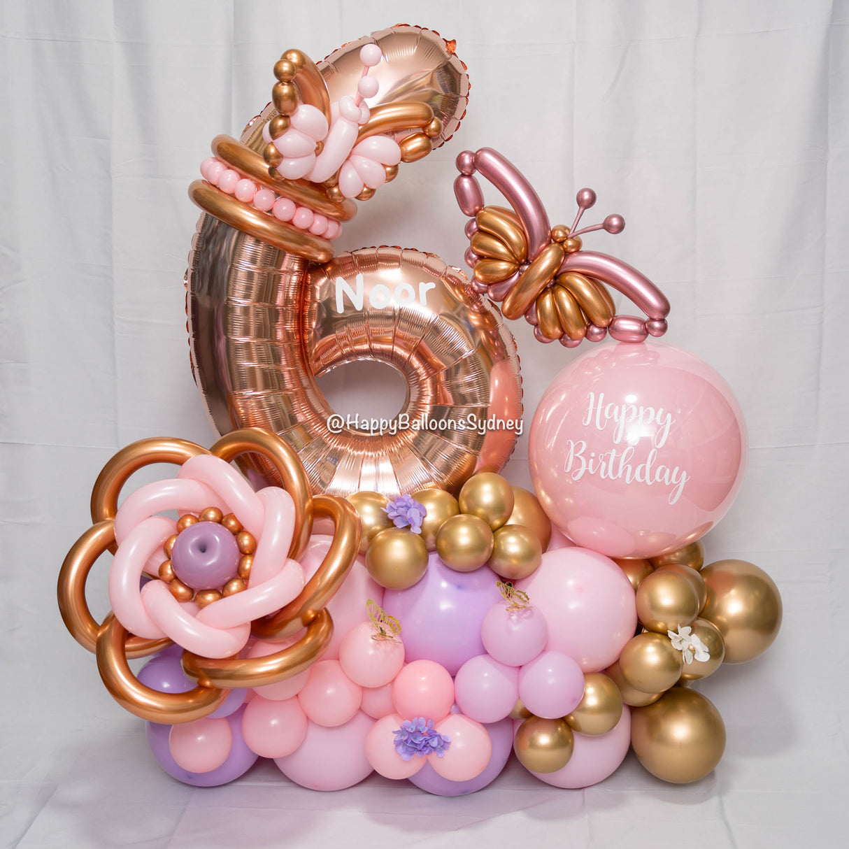 SKU-301040 Butterfly Birthday number set