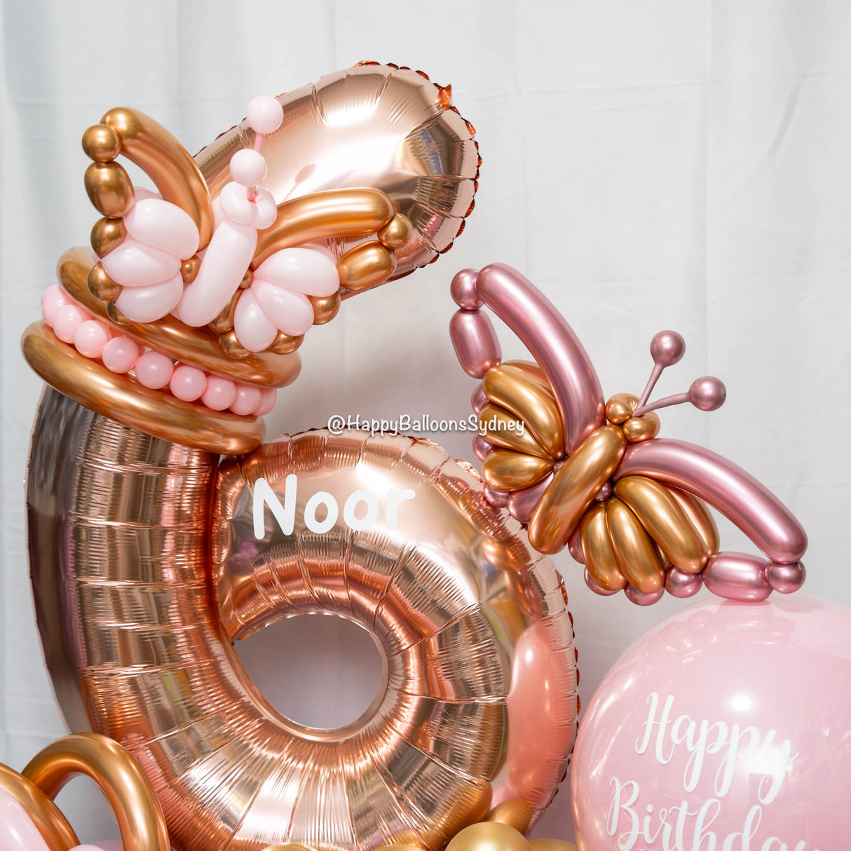 SKU-301040 Butterfly Birthday number set