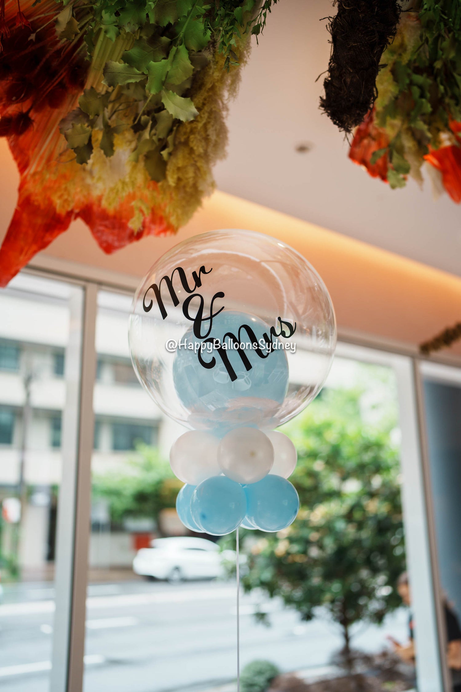 SKU-101025 Wedding Helium Balloon Bouquet