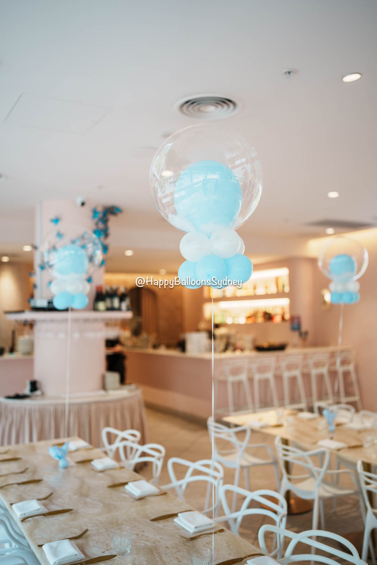 SKU-101025 Wedding Helium Balloon Bouquet