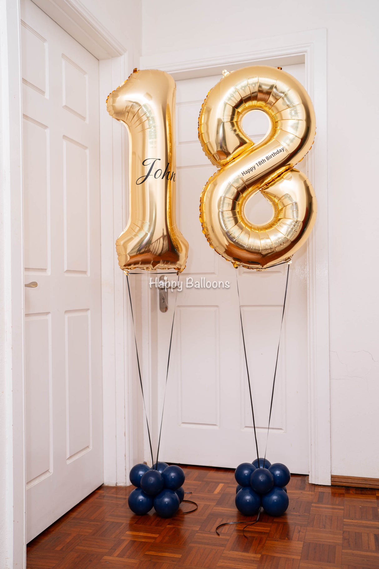 SKU-101036 Helium filled Number Balloon Combo