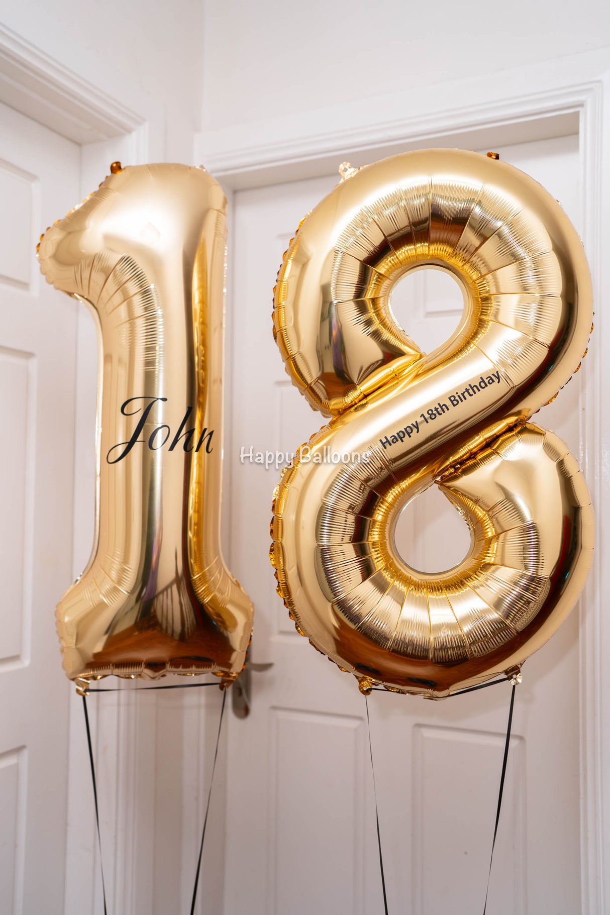 SKU-101036 Helium filled Number Balloon Combo