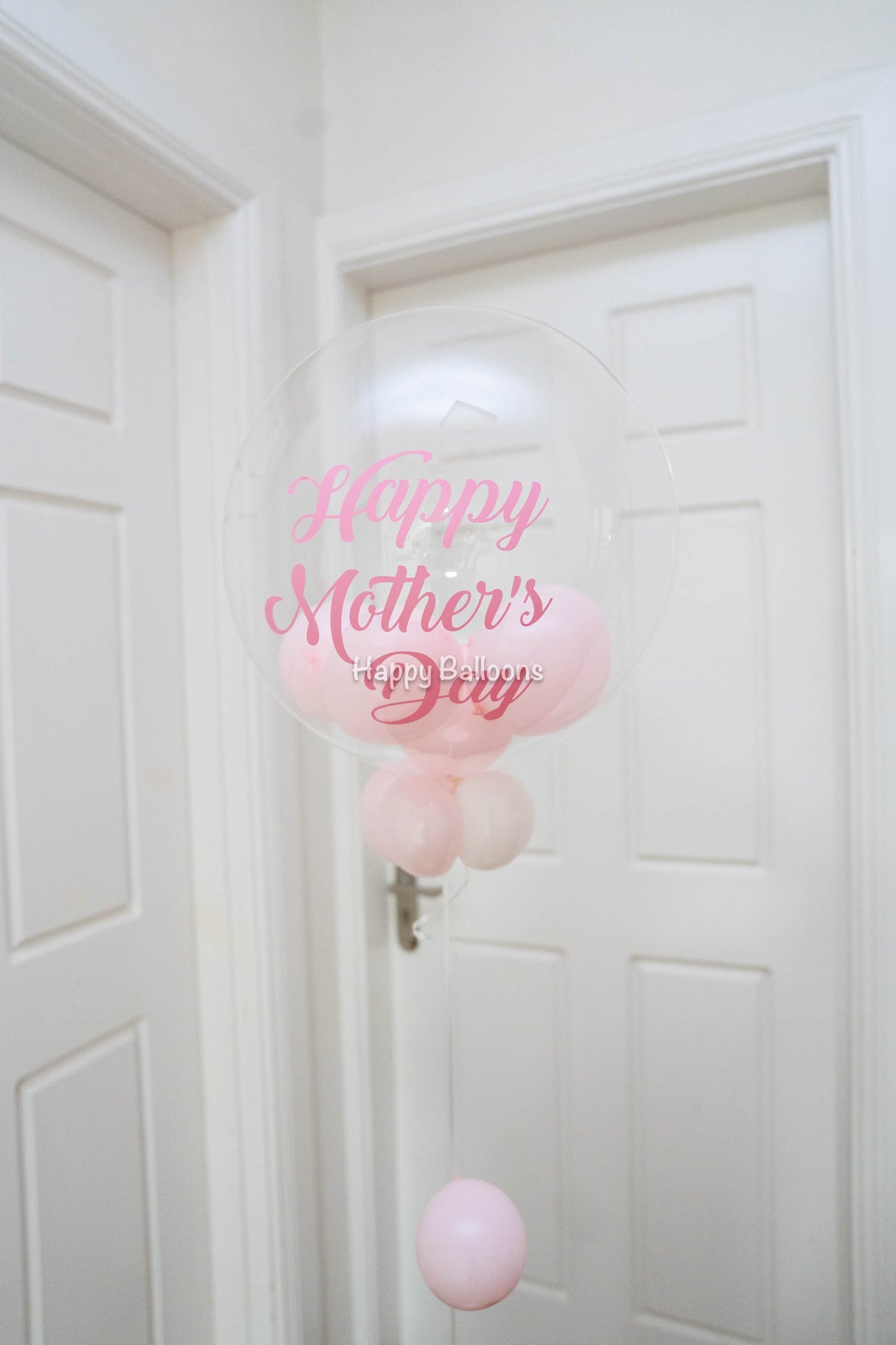 SKU-101013 Helium 45cm Bubble Balloon stuffed with 5 mini balloons