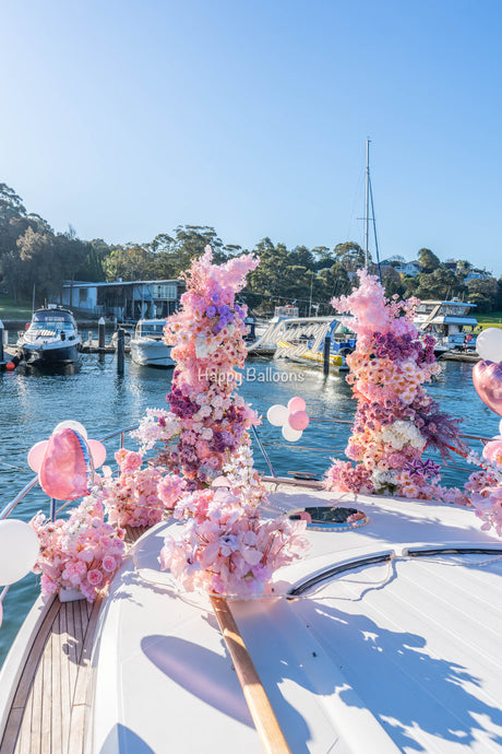 SKU-402012 Wedding/Proposal Arches Flowers Decorations for Yacht