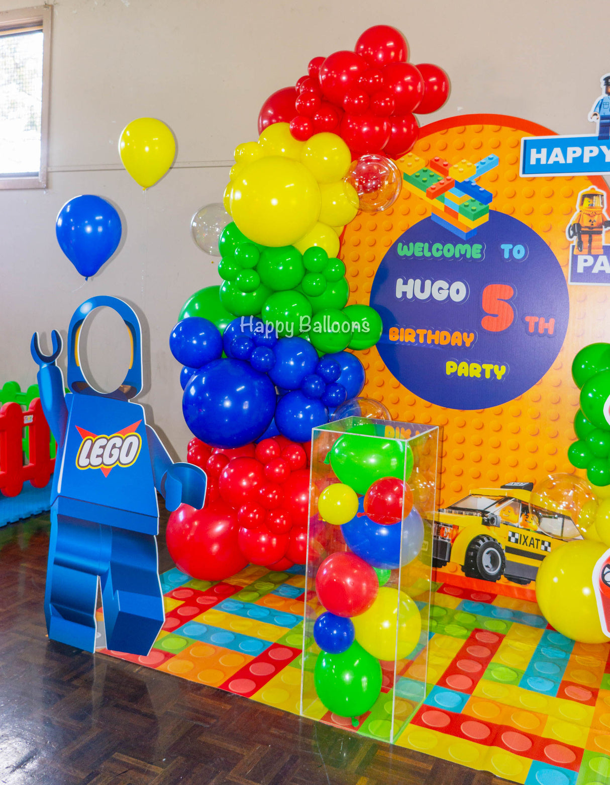 SKU-401021 Lego Theme birthlday party decoration