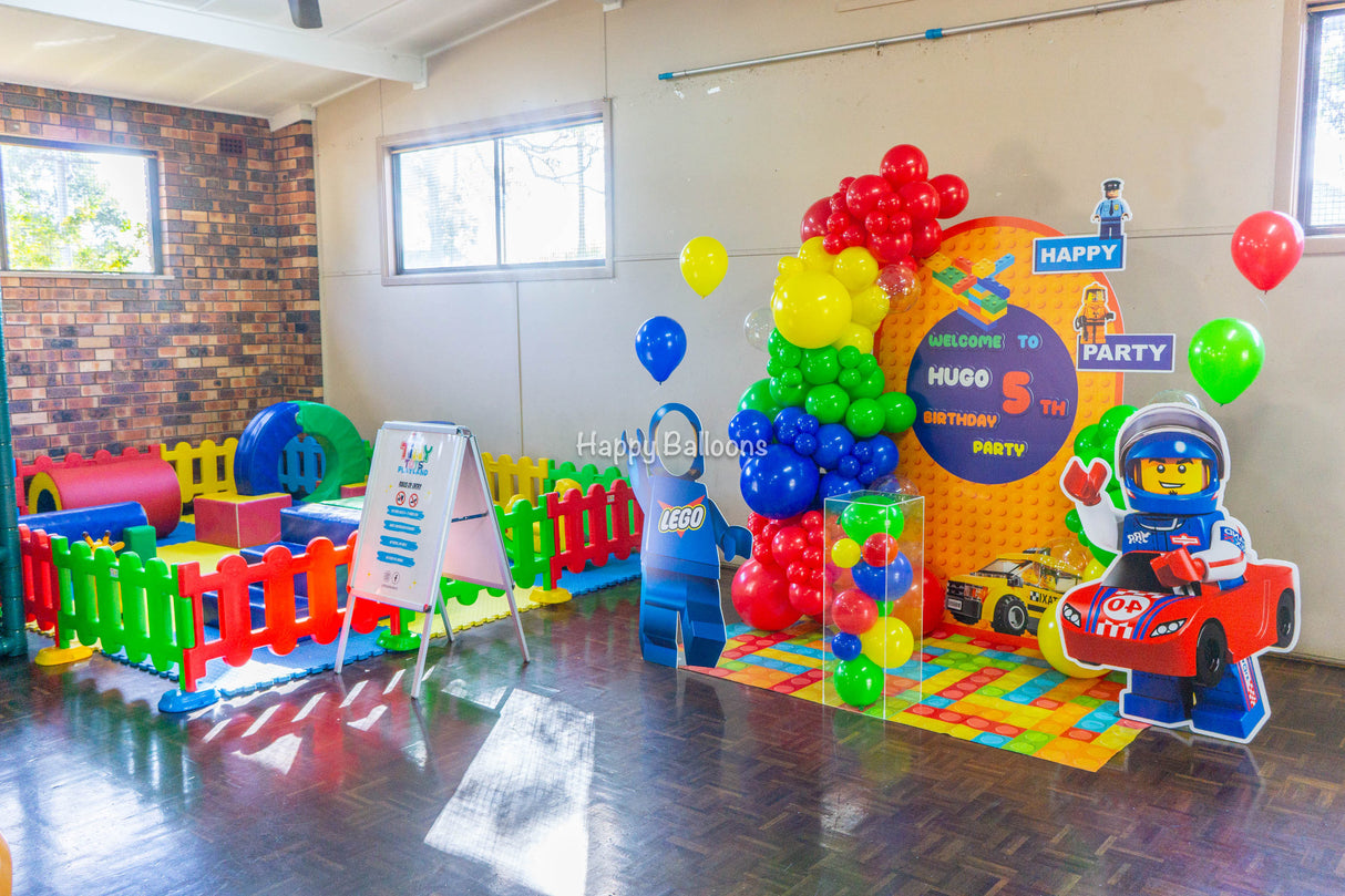 SKU-401021 Lego Theme birthlday party decoration