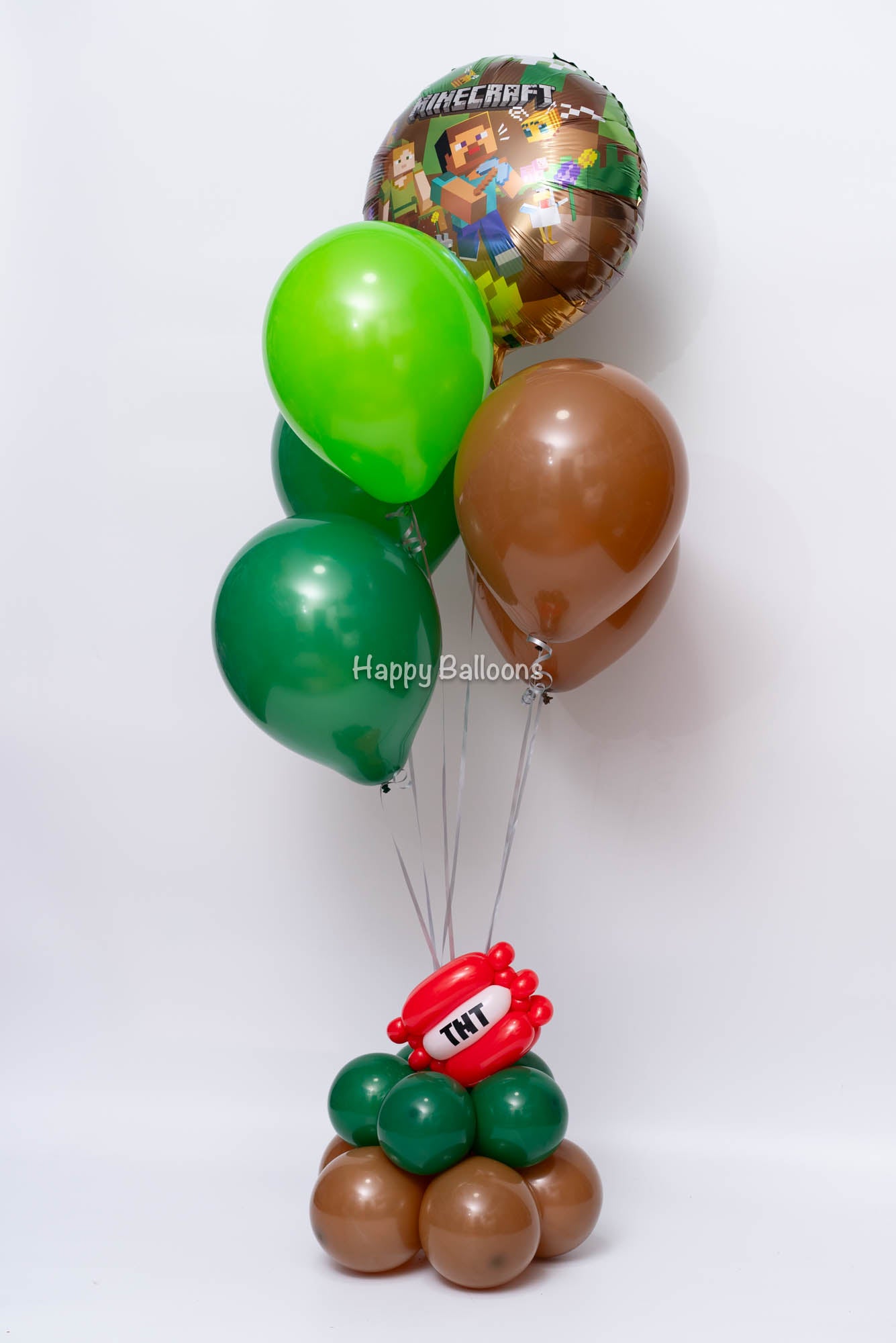 SKU-101038 Minecraft Helium Balloons centrepiece