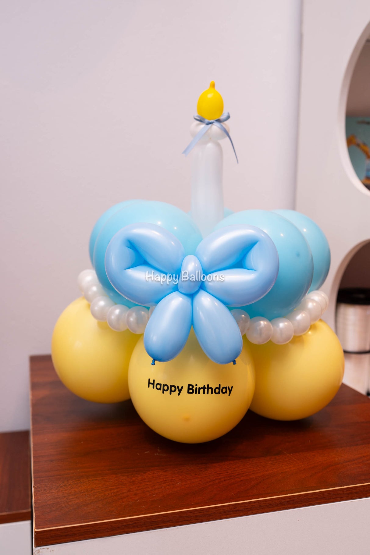 SKU-204004 Balloon Cake Centrepiece with Custom Print
