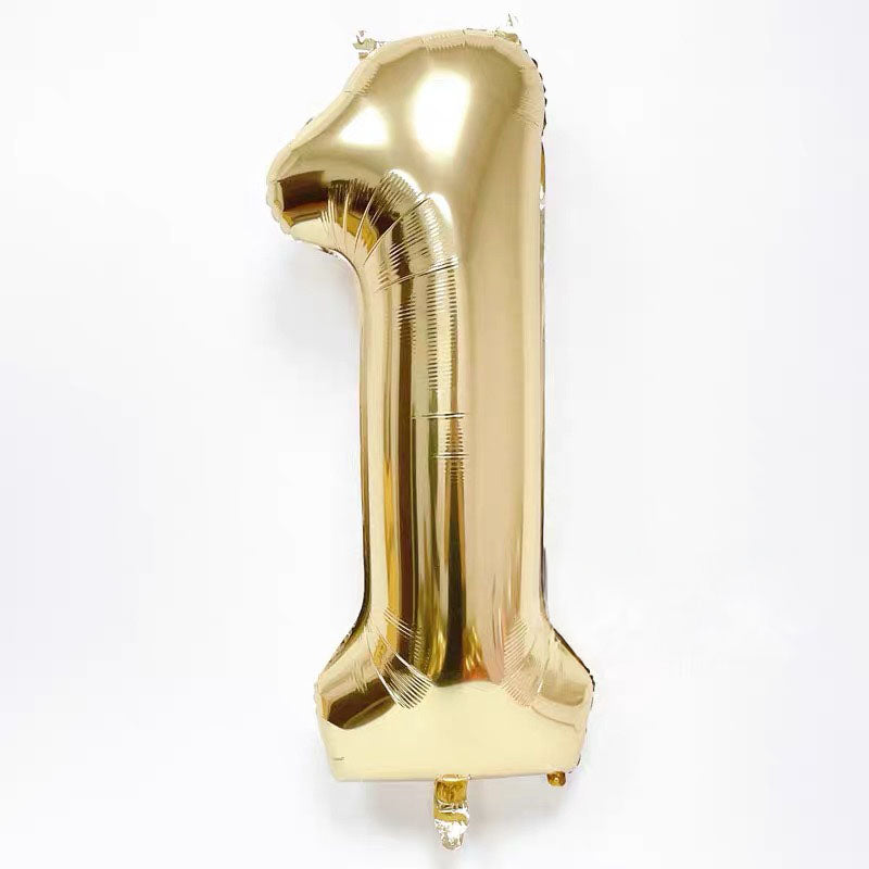 SKU-101016 Large Helium Number Balloon