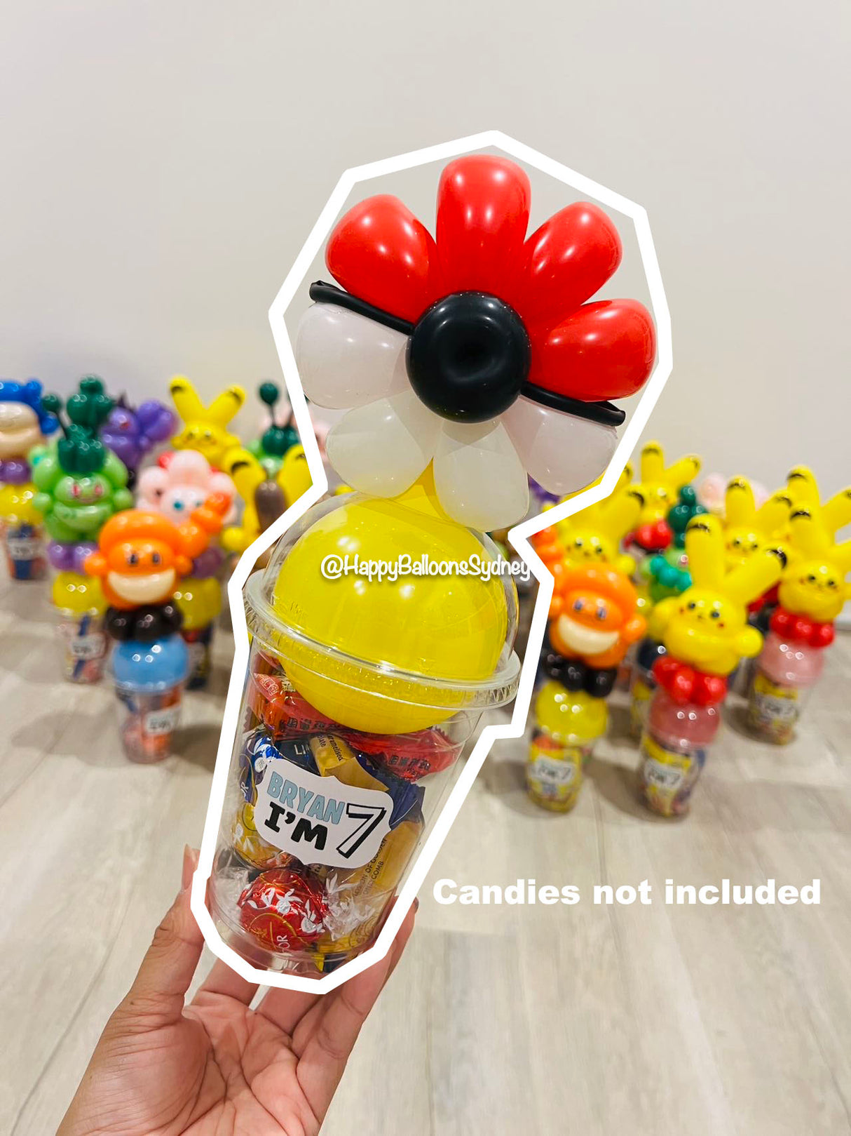 SKU-203001 Balloon Candy Cups