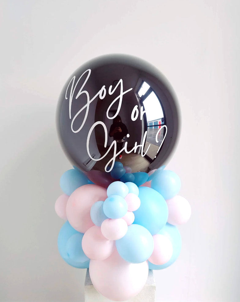 SKU-302005 Gender Reveal Balloon and Helium Balloons set