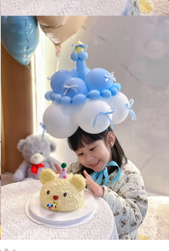 SKU-204004 Balloon cake centrepiece with print