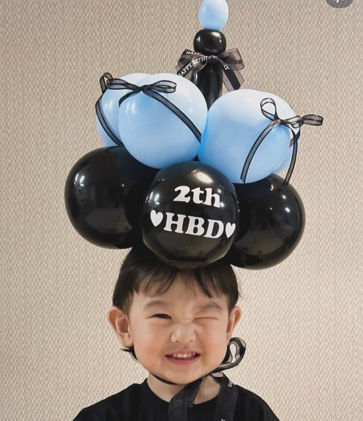 SKU-204004 Balloon Cake Centrepiece with Custom Print