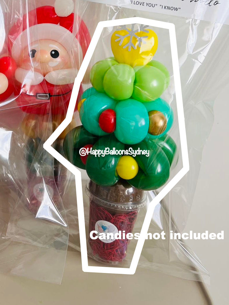SKU-203010 Christmas Tree Balloon Candy Cups