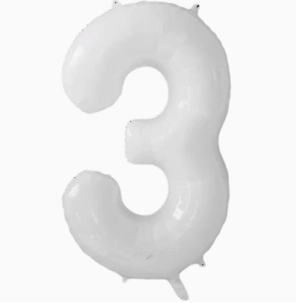 SKU-101016 Helium filled Number Balloon 86cm