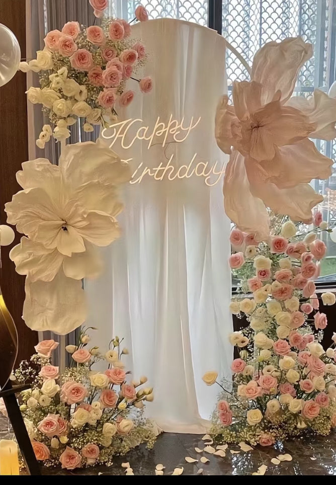 SKU-402007 Flowers decorations setup for Party or Wedding