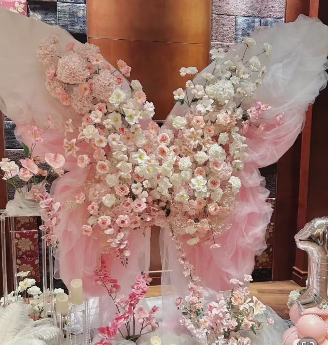 SKU-402011 Butterfly Flowers decorations setup for Birthday Party