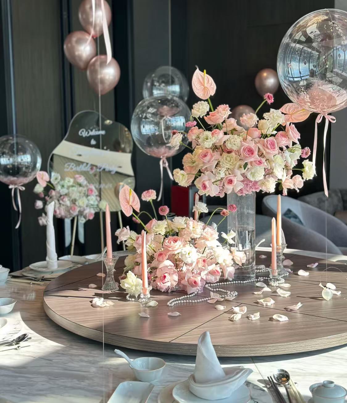 SKU-402009 Fresh Flowers decorations setup