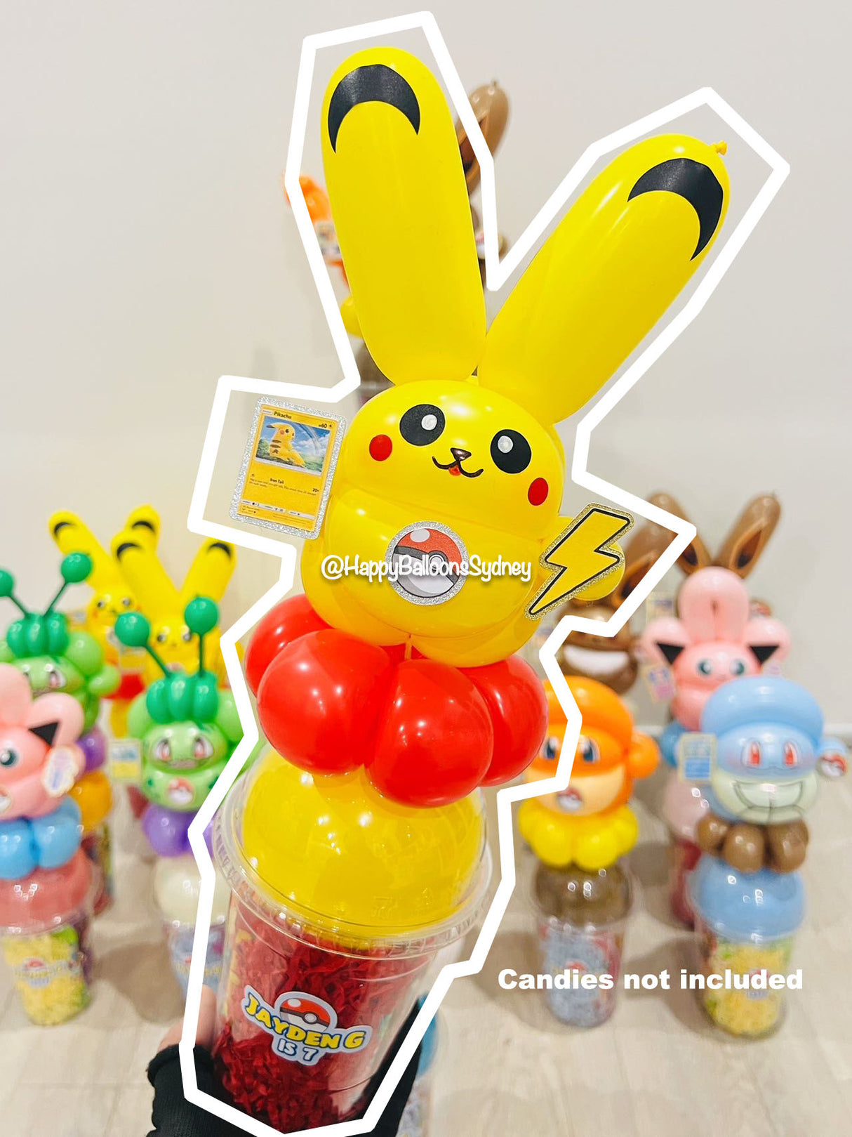 SKU-203005 Balloon Candy Cups