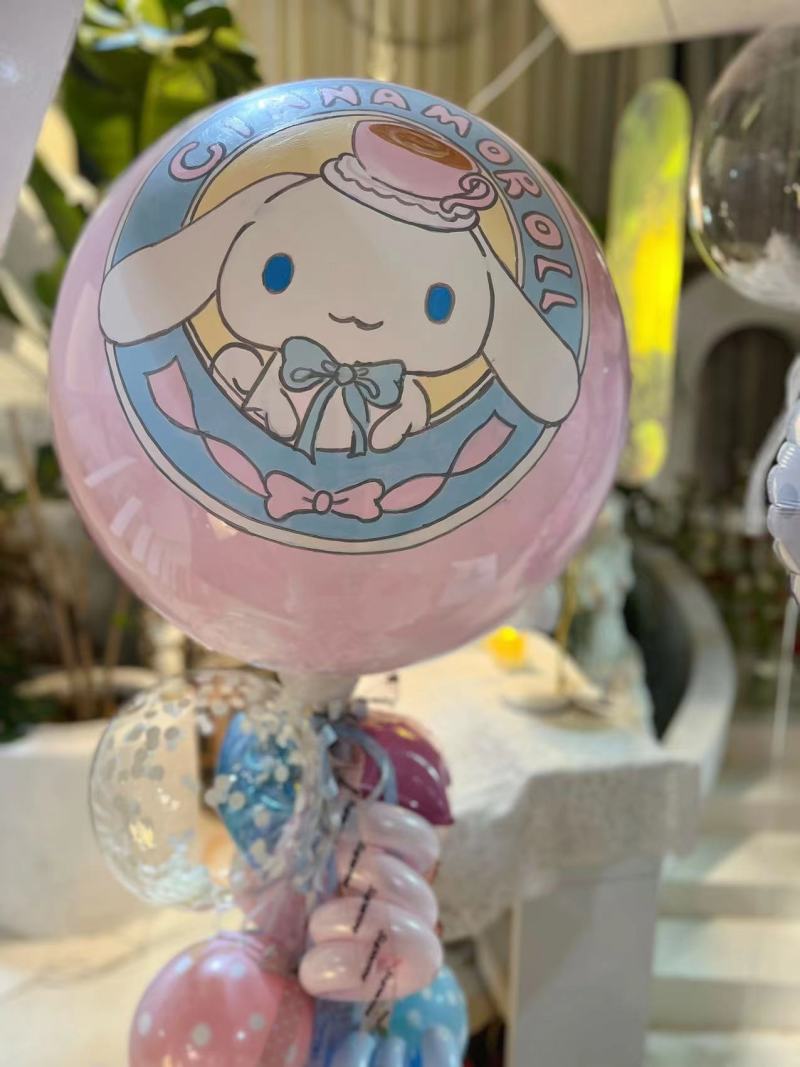 SKU-303017 Cinnamon Roll Painted Balloon set