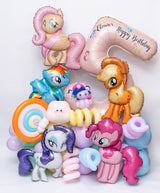 SKU-301049 My little pony Numbers Balloon Set
