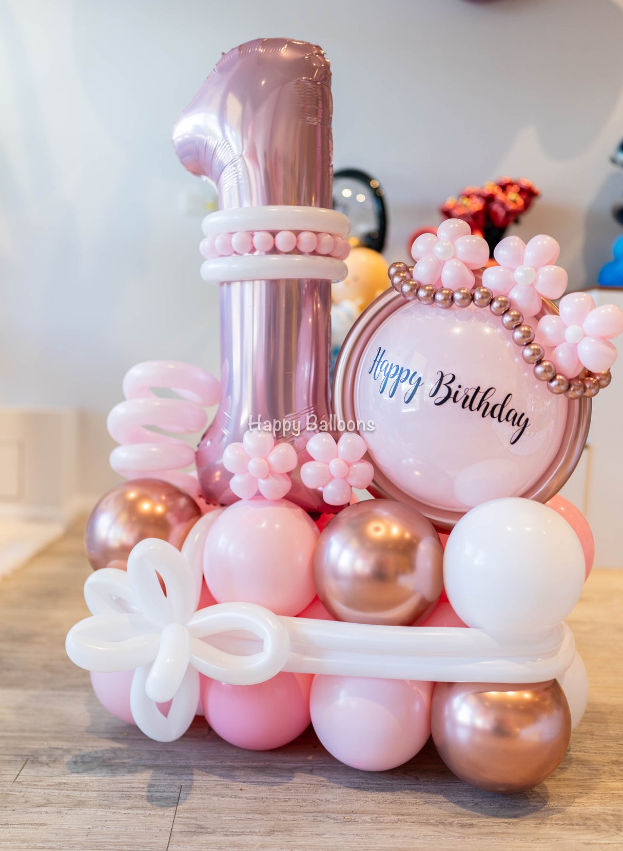 SKU-301055 Numbers Balloon Set with customised print