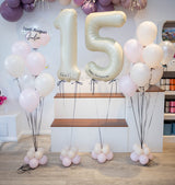 SKU-101039 Helium Balloon Bouquet Bundle Set (Number Display)