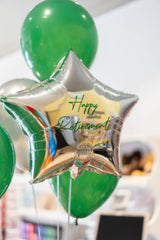 SKU-101019 3 Latex + Printed Foil Helium Balloon Table Centrepiece