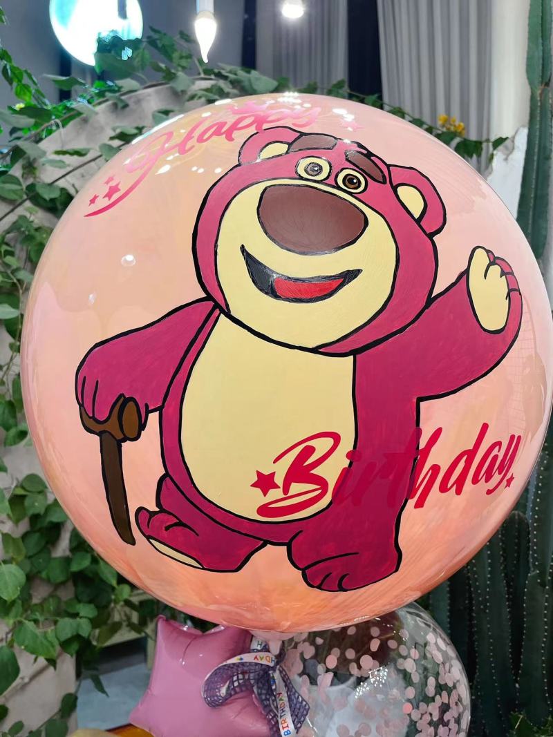 SKU-303006 Lotso bear painted Balloon set