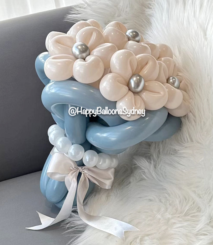 SKU-102040 Twisted Balloons Flowers Bouquet