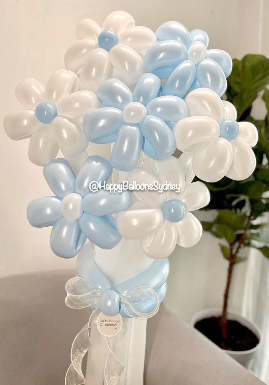 Twisted Balloon Flowers Bouquet SKU-102001