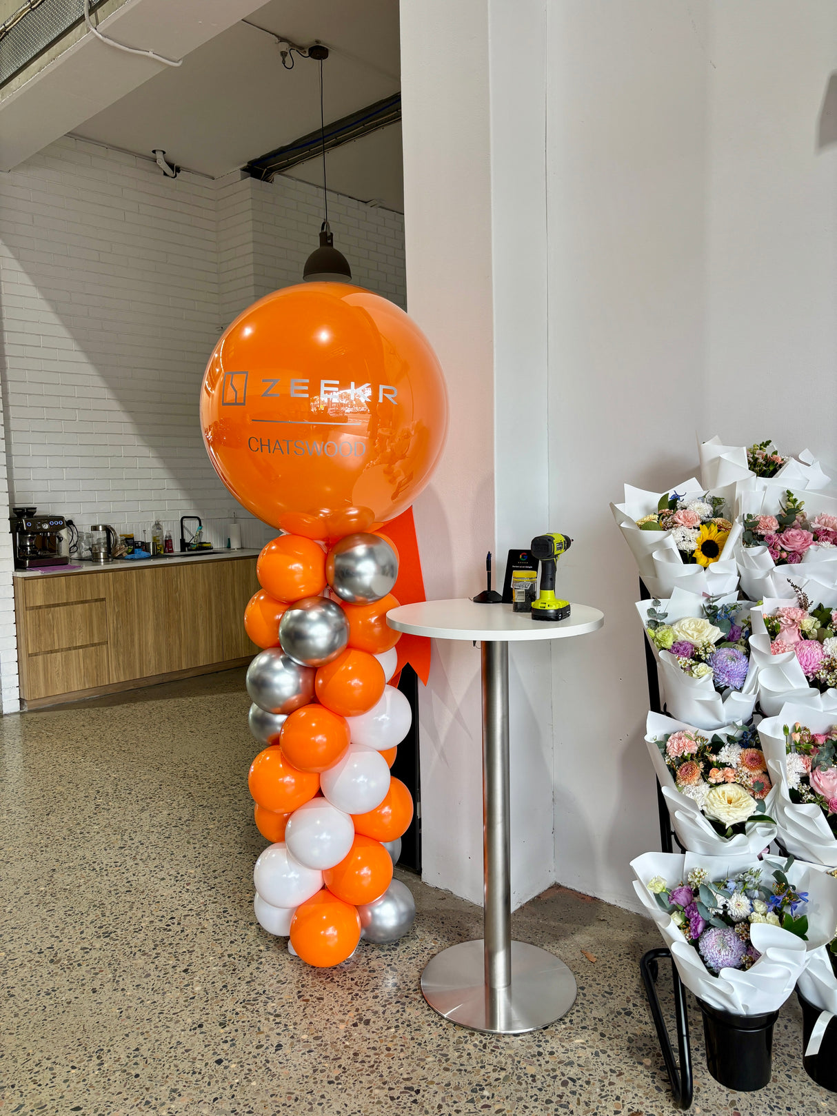 SKU-403002 Custom Logo Balloon Column for Business Events