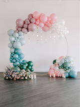 SKU-401019 Balloons Garland and Flowers Decoration