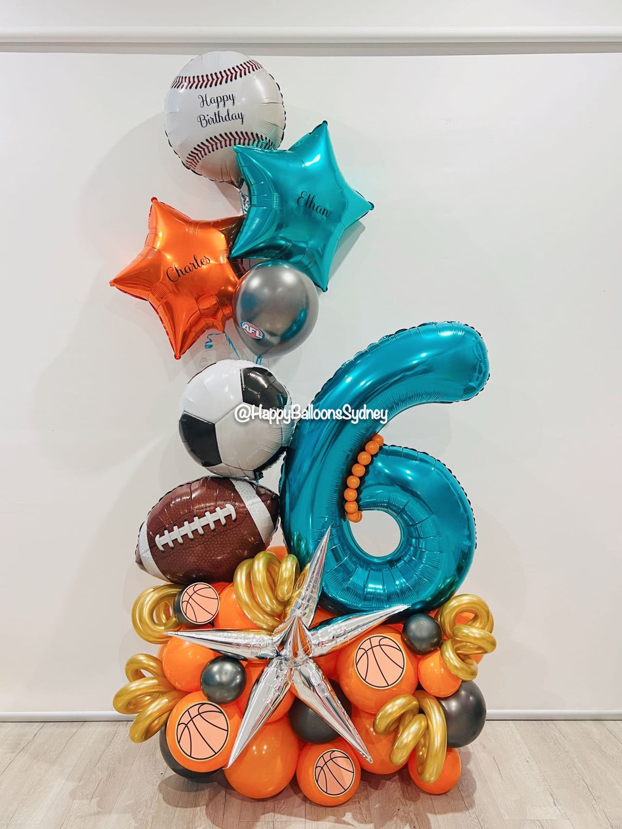 SKU-301002 Number Balloon Party Express Set Ball Game Theme